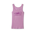 HARLEY-DAVIDSON WOMENS WILLIE G WINGED WHEEL STRETCH RIB TANK