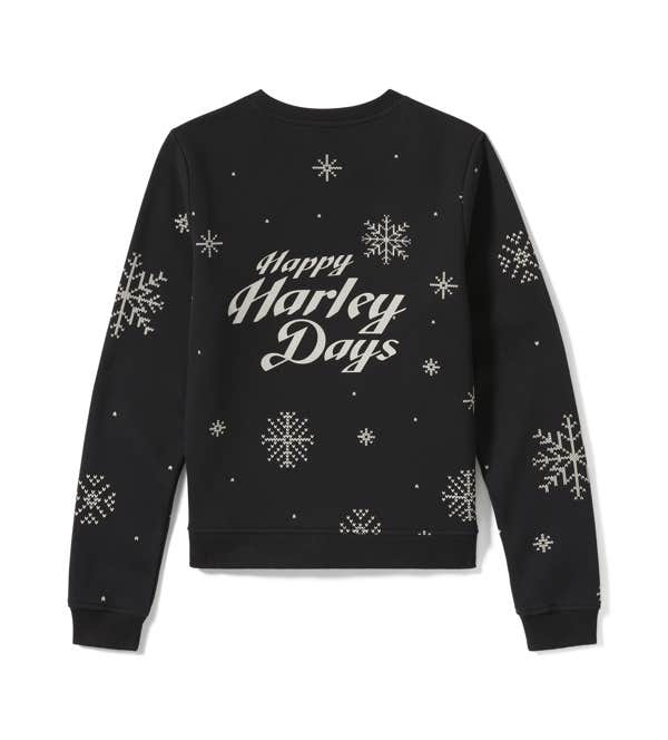 HARLEY-DAVIDSON WOMENS HAPPY HARLEY DAYS FLEECE