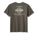 HARLEY-DAVIDSON MENS COMBUSTION HENLEY