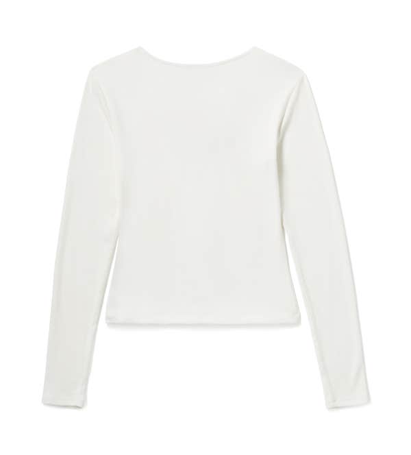 HARLEY-DAVIDSON WOMENS LACE UP LONG SLEEVE TOP