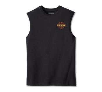 HARLEY-DAVIDSON MENS CLASSIC EAGLE BLOWOUT TEE