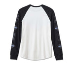 HARLEY-DAVIDSON MENS BAR & SHIELD LS RAGLAN