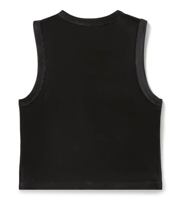 HARLEY-DAVIDSON WOMENS VELOUR CREW NECK TANK
