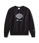 HARLEY-DAVIDSON MENS CHAMPION X HARLEY-DAVIDSON FANATIC CREW NECK SWEATSHIRT