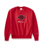 HARLEY-DAVIDSON MENS CHAMPION X HARLEY-DAVIDSON FANATIC CREW NECK SWEATSHIRT