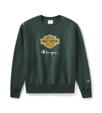 HARLEY-DAVIDSON MENS CHAMPION X HARLEY-DAVIDSON FANATIC CREW NECK SWEATSHIRT