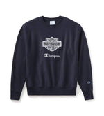HARLEY-DAVIDSON MENS CHAMPION X HARLEY-DAVIDSON FANATIC CREW NECK SWEATSHIRT