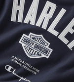 HARLEY-DAVIDSON MENS CHAMPION X HARLEY-DAVIDSON FANATIC CREW NECK SWEATSHIRT