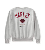 HARLEY-DAVIDSON MENS CHAMPION X HARLEY-DAVIDSON FANATIC CREW NECK SWEATSHIRT