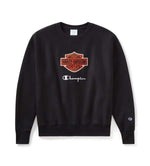 HARLEY-DAVIDSON MENS CHAMPION X HARLEY-DAVIDSON FANATIC CREW NECK SWEATSHIRT
