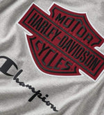 HARLEY-DAVIDSON MENS CHAMPION X HARLEY-DAVIDSON FANATIC TEE