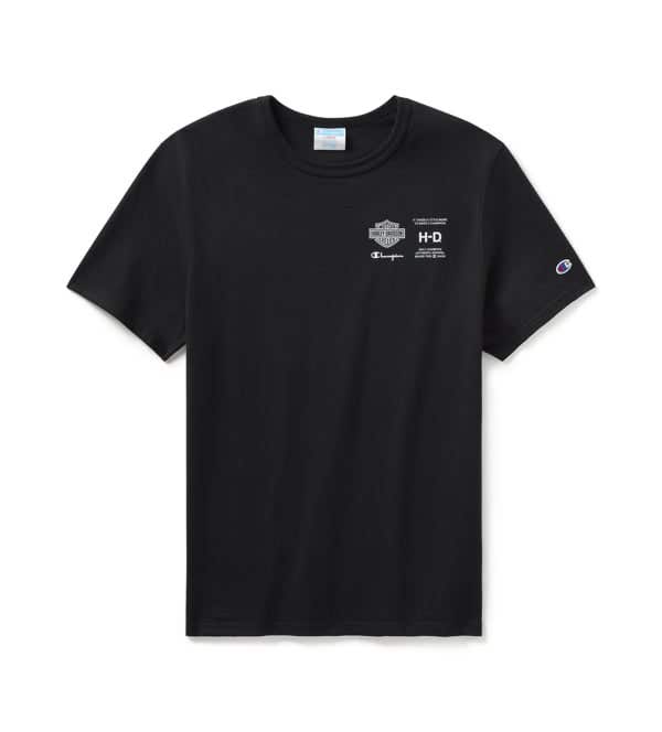 HARLEY-DAVIDSON MENS CHAMPION X HARLEY-DAVIDSON FANATIC TEE