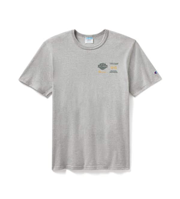 HARLEY-DAVIDSON MENS CHAMPION X HARLEY-DAVIDSON FANATIC TEE