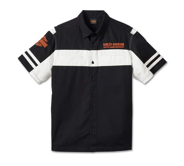HARLEY-DAVIDSON MENS 120TH ANNIVERSARY SHIRT