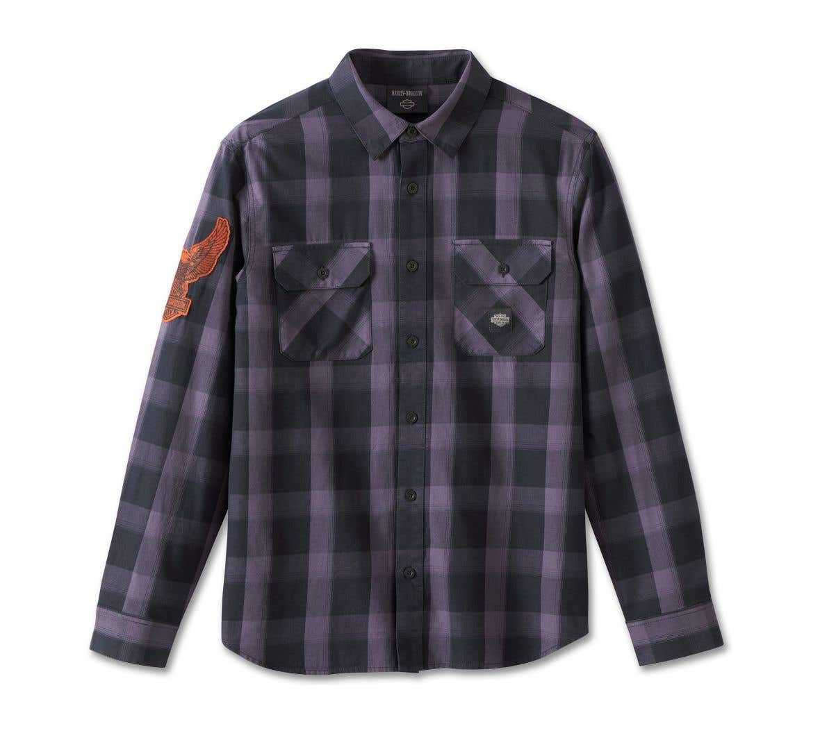 HARLEY-DAVIDSON MENS MOTORBREATH LONG SLEEVE SHIRT