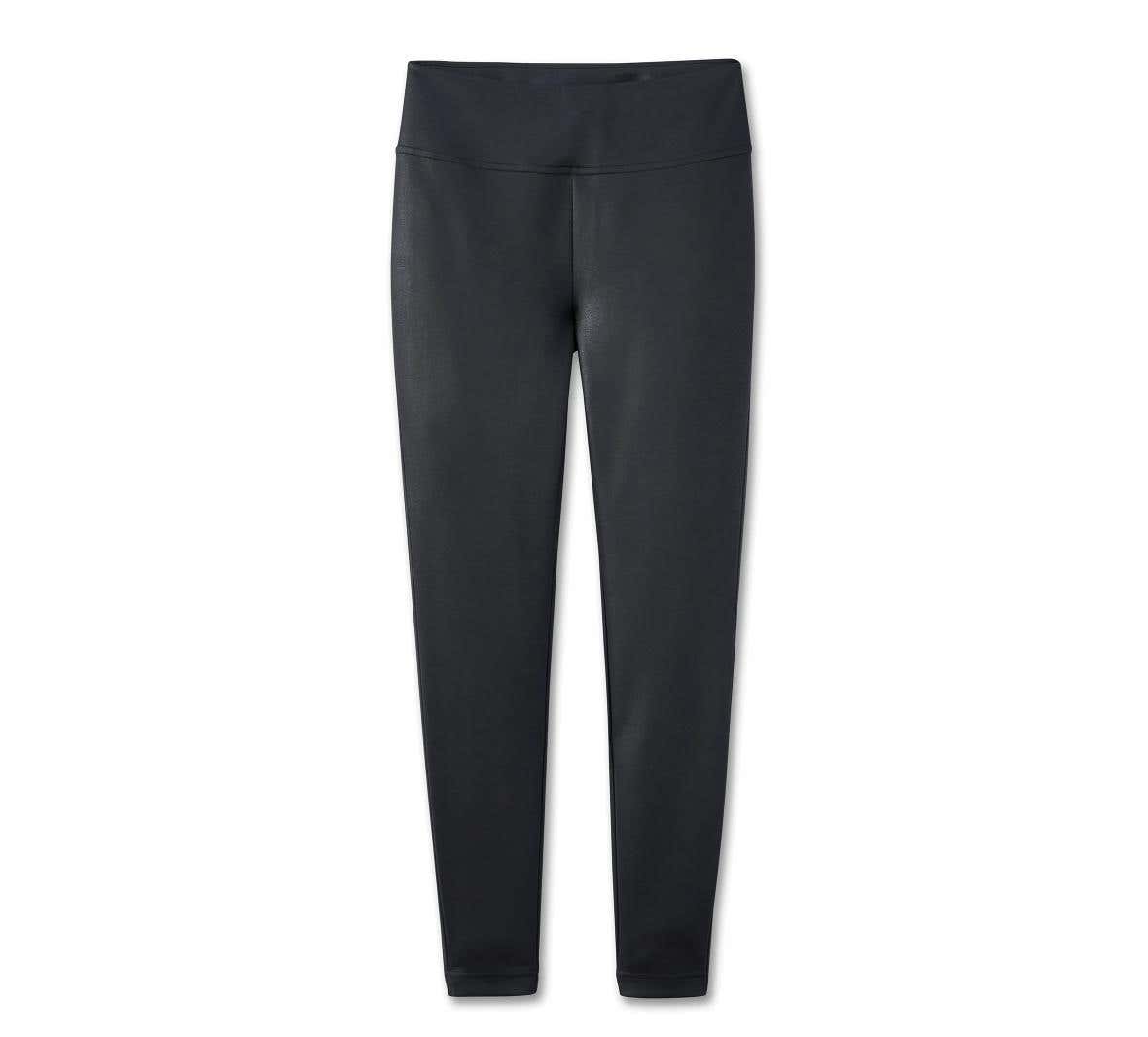 HARLEY-DAVIDSON WOMENS NIGHTRAIN FAUX LEATHER LEGGINGS