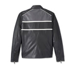 HARLEY-DAVIDSON MENS FACTORY LEATHER JACKET