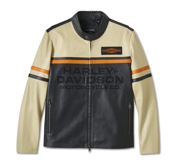 HARLEY-DAVIDSON MENS CITY LIMITS LEATHER JACKET