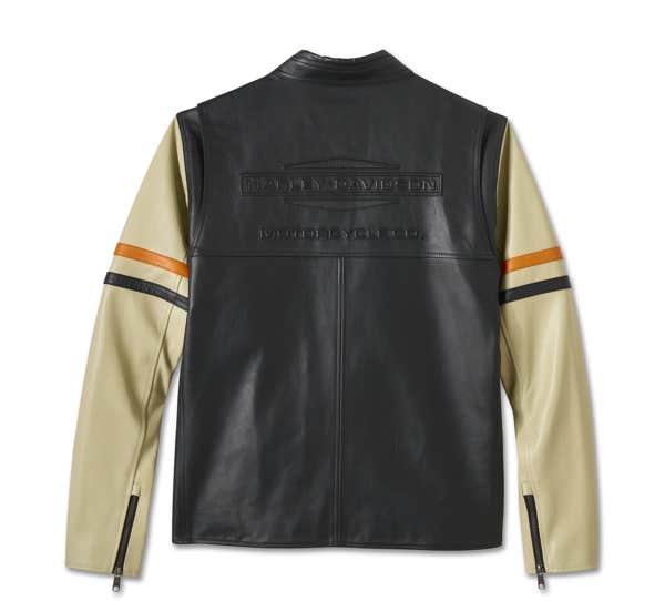 HARLEY-DAVIDSON MENS CITY LIMITS LEATHER JACKET