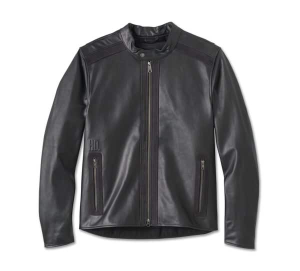 HARLEY-DAVIDSON MENS H-D PANHEAD LEATHER RIDING JACKET