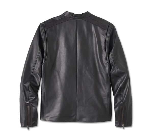 HARLEY-DAVIDSON MENS H-D PANHEAD LEATHER RIDING JACKET