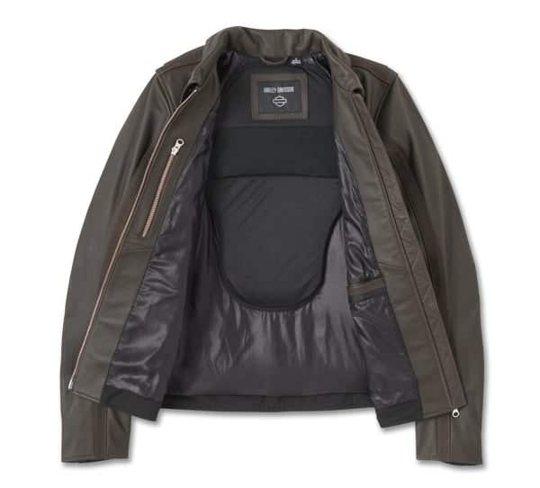 HARLEY-DAVIDSON WOMENS H-D FREMONT LEATHER RIDING JACKET