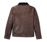 HARLEY-DAVIDSON MENS CRUSHER LEATHER JACKET