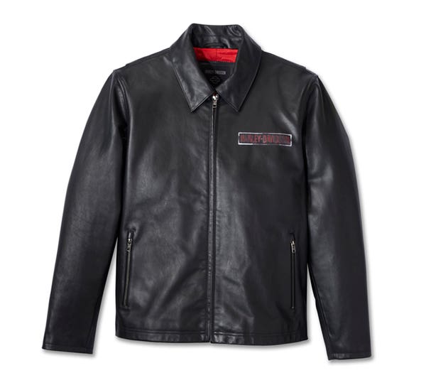 HARLEY-DAVIDSON MENS EAGLE LEATHER JACKET