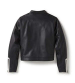 HARLEY-DAVIDSON WOMENS ESSENTIAL MOTO BLOCKED LEATHER JACKET