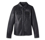 HARLEY-DAVIDSON WOMENS EAGLE LEATHER SHIRT