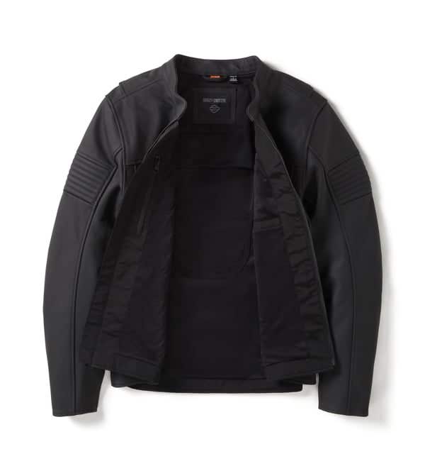 HARLEY-DAVIDSON MENS LEATHER RIDING JACKET