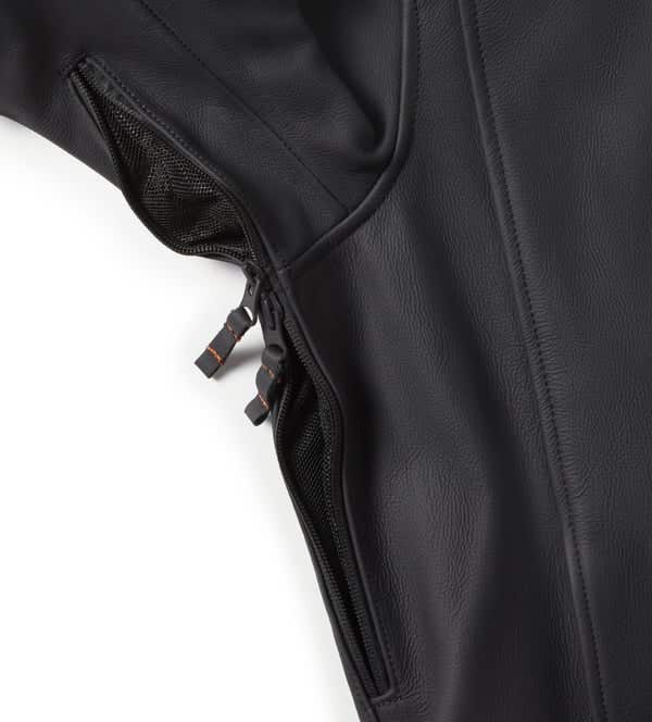 HARLEY-DAVIDSON MENS LEATHER RIDING JACKET