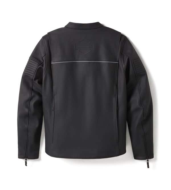 HARLEY-DAVIDSON MENS LEATHER RIDING JACKET