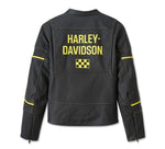 HARLEY-DAVIDSON MENS ENDONIA LEATHER JACKET