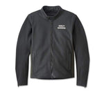 HARLEY-DAVIDSON MENS ORACLE WATERPROOF LEATHER JACKET