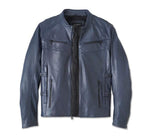HARLEY-DAVIDSON MENS CAPITOL TRIPLE VENT SYSTEM 2.0 LEATHER JACKET