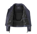 HARLEY-DAVIDSON WOMENS BRAZEN LEATHER BIKER JACKET