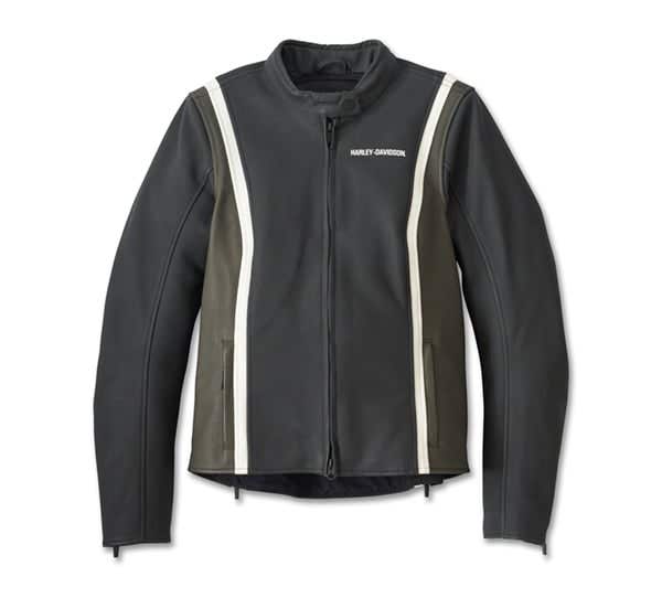HARLEY-DAVIDSON WOMENS ORACLE WATERPROOF LEATHER JACKET