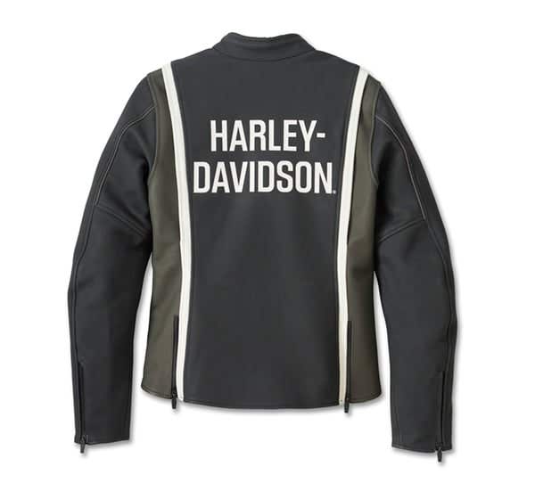 HARLEY-DAVIDSON WOMENS ORACLE WATERPROOF LEATHER JACKET