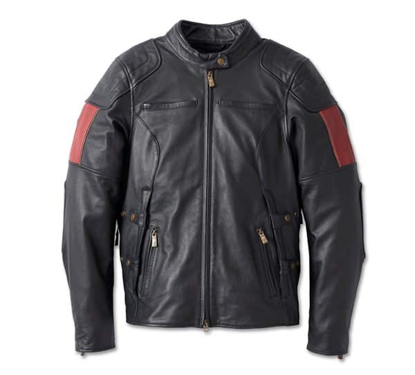 HARLEY-DAVIDSON WOMENS 120TH ANNIVERSARY NOSTALGIA TRIPLE VENT SYSTEM LEATHER JACKET