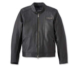 HARLEY-DAVIDSON MENS 120TH ANNIVERSARY REVELRY LEATHER JACKET