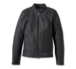HARLEY-DAVIDSON WOMENS 120TH ANNIVERSARY REVELRY LEATHER JACKET