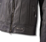 HARLEY-DAVIDSON WOMENS 120TH ANNIVERSARY REVELRY LEATHER JACKET