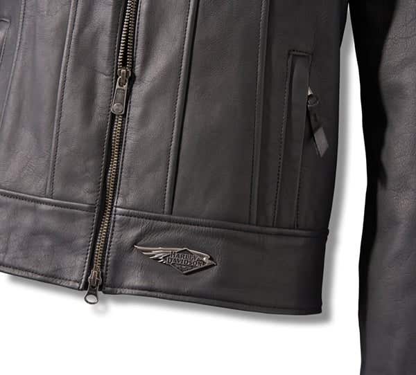 HARLEY-DAVIDSON WOMENS 120TH ANNIVERSARY REVELRY LEATHER JACKET