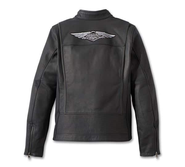 HARLEY-DAVIDSON WOMENS 120TH ANNIVERSARY REVELRY LEATHER JACKET