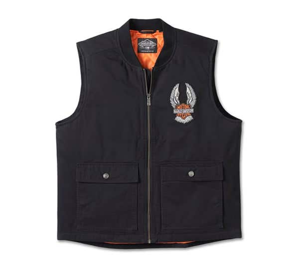 HARLEY-DAVIDSON MENS 120TH ANNIVERSARY VEST