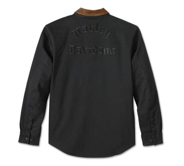 HARLEY-DAVIDSON MENS H-D SHERPA OPERATIVE 2.0 RIDING SHIRT JACKET
