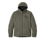 HARLEY-DAVIDSON MENS H-D DEFLECTOR 2.0 HOODED RIDING FLEECE