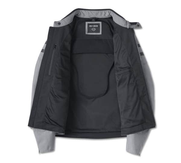 HARLEY-DAVIDSON MENS H-D OVATION 3-IN-1 TEXTILE RIDING JACKET