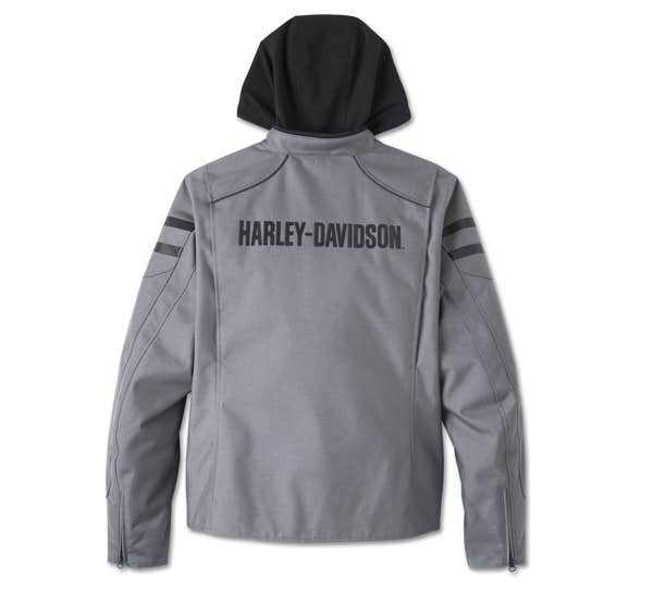 HARLEY-DAVIDSON MENS H-D OVATION 3-IN-1 TEXTILE RIDING JACKET